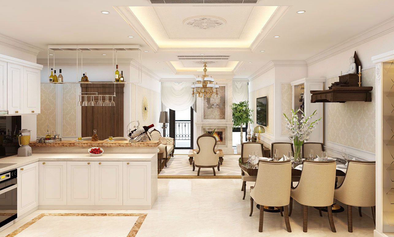 Bàn thờ treo tường - mẫu 19